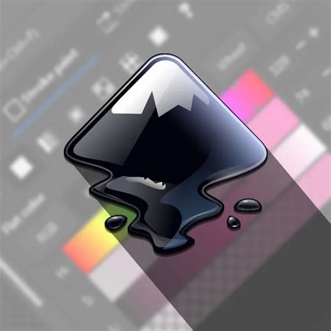 Inkscape felület ikonokkal