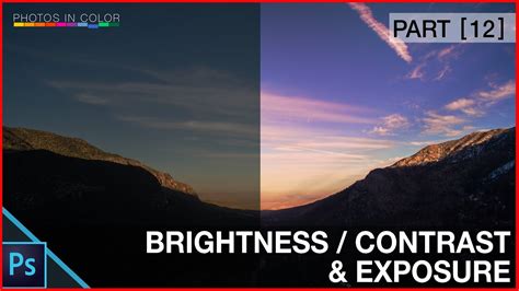 Photoshop Brightness/Contrast beállítás