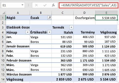 Példa az Extract szűrő használatára