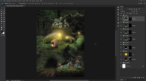 Rétegpaletta és átláthatóság beállítása Photoshopban