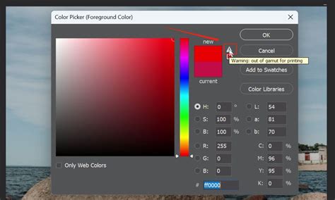 Photoshop színkezelés és gamut