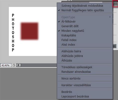 Photoshop rétegek egyesítése és bélyegzése