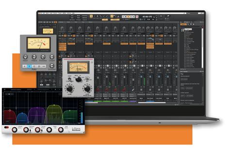 Képernyőkép a Sonar (Cakewalk) felületéről