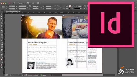 Adobe InDesign felület könyvborító tervezéshez