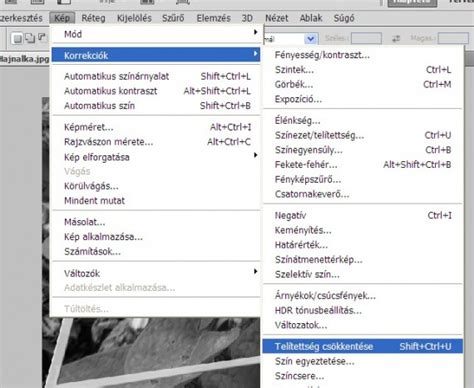 A Photoshop ecsetbeállítások paneljének részlete
