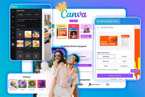 Canva Pro felhasználói felület