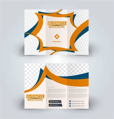 InDesign brosúra elrendezés