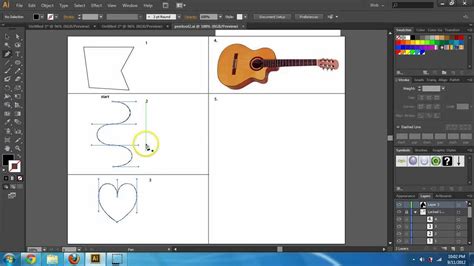 Illustrator CS6 felület