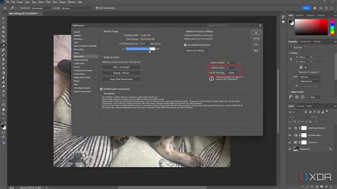 Photoshop Performance Settings