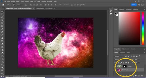 A Photoshop Rétegek panelje