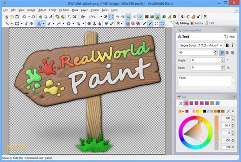 RealWorld Paint rajzeszközök