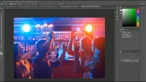 Adobe Photoshop felhasználói felületének áttekintése