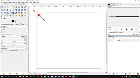 GIMP téglalap kijelölő eszköz és beállítások