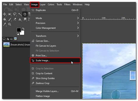 GIMP új kép létrehozása és színezés