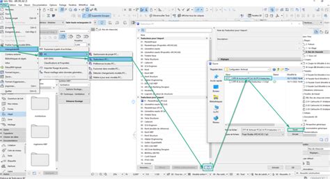 Archicad IFC fordító beállítások