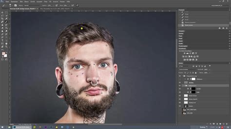 Dodge and Burn technika alkalmazása a szemeken