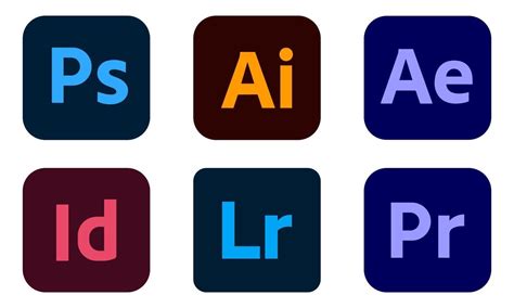 Adobe terméktámogatás ikonok