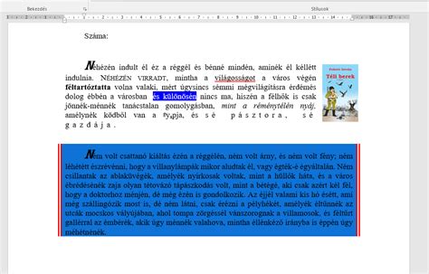 Karakter- és bekezdésformázás InDesignban