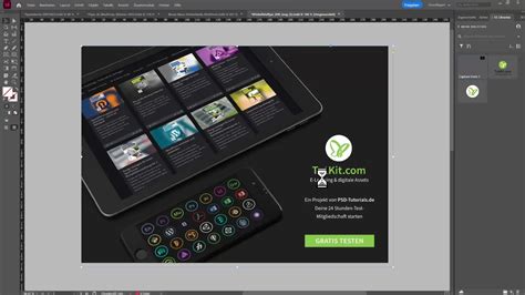 Adobe InDesign felhasználói felület szövegcsomagolás panellel