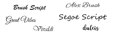 Különböző betűtípusok a DaFont weboldalon