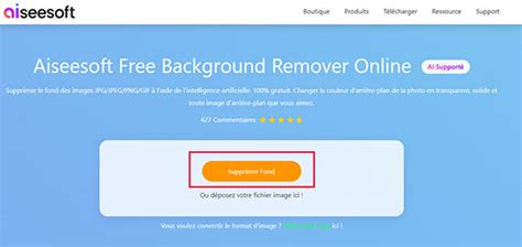 Illusztráció az Aiseesoft Free Background Remover Online felületéről, ahol a felhasználó fekete hátteret választ.