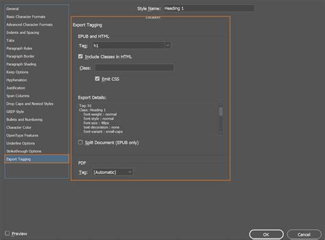 Az InDesign PDF exportálási beállításai