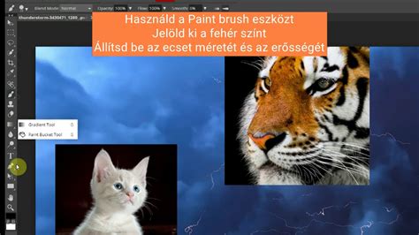Rétegek kezelése a Paint.NET-ben