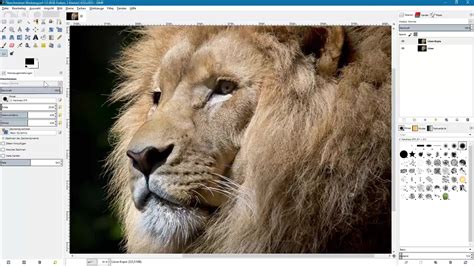 Példa fotómaszk használatára GIMP-ben