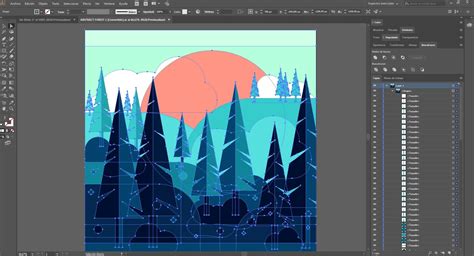 Adobe Illustrator artboardok