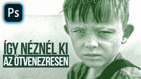 Mezőéletlenítés effektus a Photoshopban