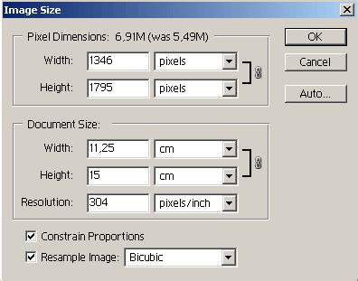 Nyomtatási méretezés Photoshopban