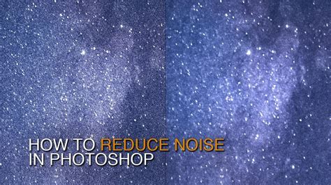 A Photoshop Reduce Noise szűrőjének első alkalmazása