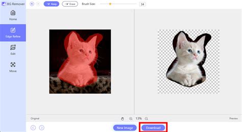 AVAide Háttér Radír online eszköz