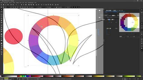 Inkscape színpaletta