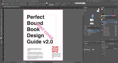 Hátlap tervezése InDesignban