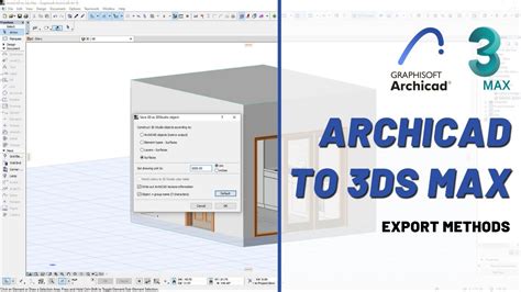 Archicad export 3DS