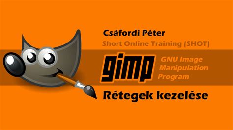 GIMP rétegek kezelése