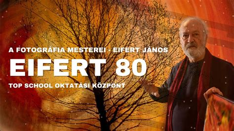 Eifert János fotográfiai kiállításának plakátja