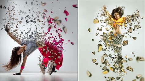 Photoshop Dispersion effekt - levélhullás