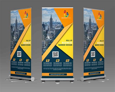 Roll-up banner használati példák