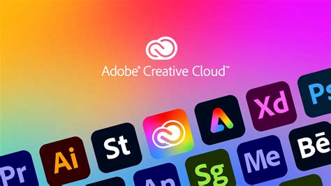 Adobe Creative Cloud ikon és internet kapcsolat szimbólum