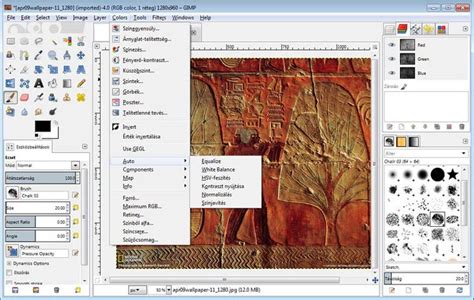 GIMP memória beállítások