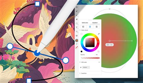 Az iPadhez készült Illustrator ismétlési funkciója