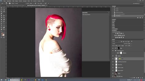 Képkeret színválasztás Photoshopban