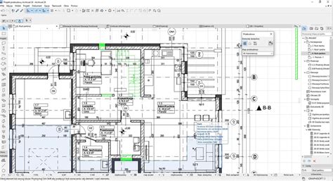 Archicad projekt méretezési példa
