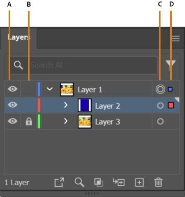 Adobe Illustrator Layers Panel