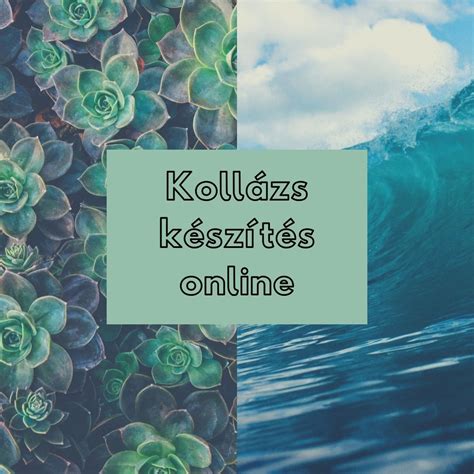 Fotor kollázs készítés