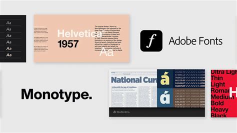 Adobe Fonts felület