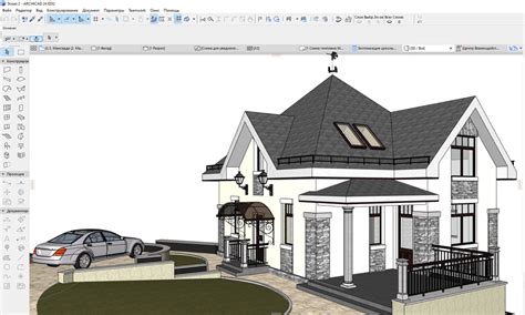 Archicad rajzbeállítások példa