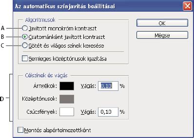 A Photoshop automatikus mentési beállításai